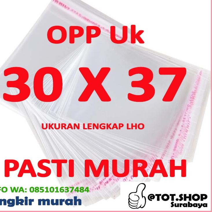 

㊙ OPP LEM PLASTIK KACA 30 X 37 DVD,Bakery,Undangan,Roti,Amplop,Angpao (Isi 100 Lembar) ☯