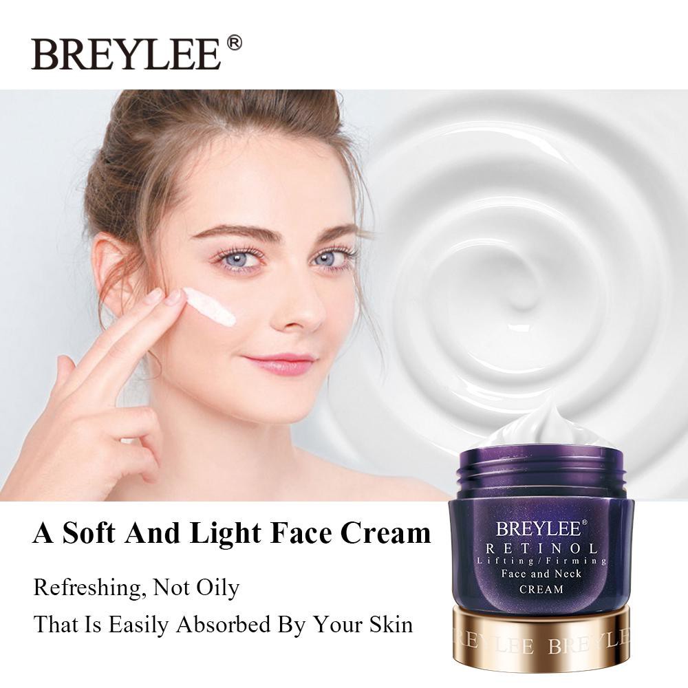 BREYLEE Retinol Set Anti Aging Firming Facial Serum Eye Cream Remove Fine Line Moisturizing 3pcs