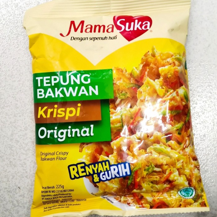 

MAMASUKA Tepung Bakwan Krispi Original Pouch 225gr