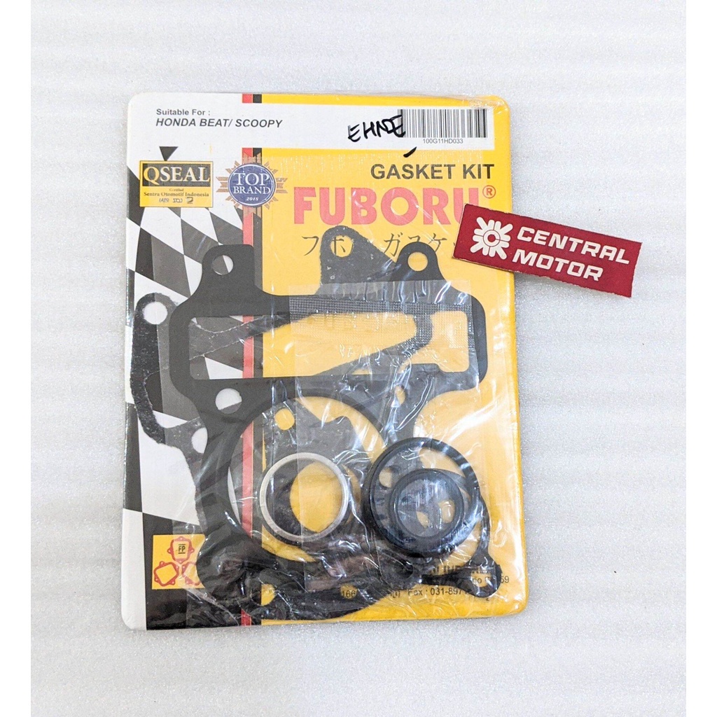 Paking Top Set Gasket Kit Beat Karbu Scoopy Karbu Asli FUBORU