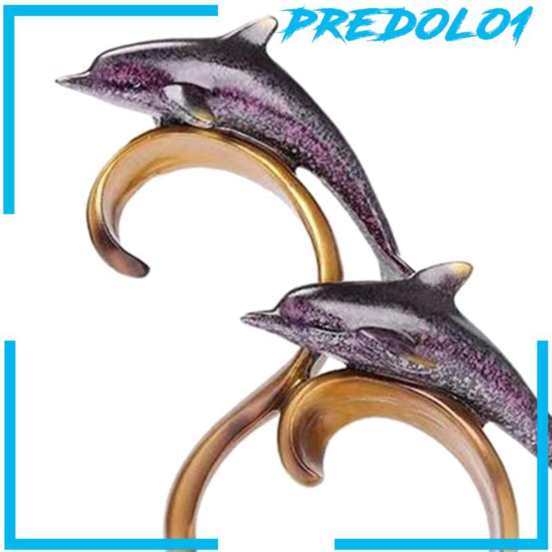 [Predolo1] Patung Dolphins Patung Lumba Lumba Lumba Untuk Dekorasi Rumah Hadiah Pindah Rumah