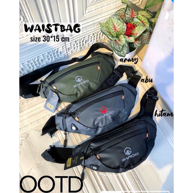 WAISTBAG PRIA / TAS SLEMPANG / WAISTBAG / TAS PINGGANG