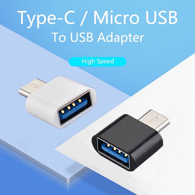 Konektor Adaptor otg usb 2.0 Universal type-c Cocok Untuk Handphone/Komputer usb2.0 type-c Adaptor otg cabo