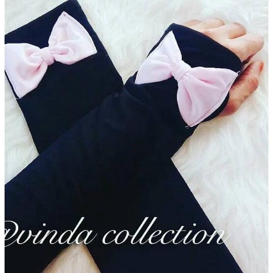 

イ Handsock hitam pita warna / hs hitam pita combi べ