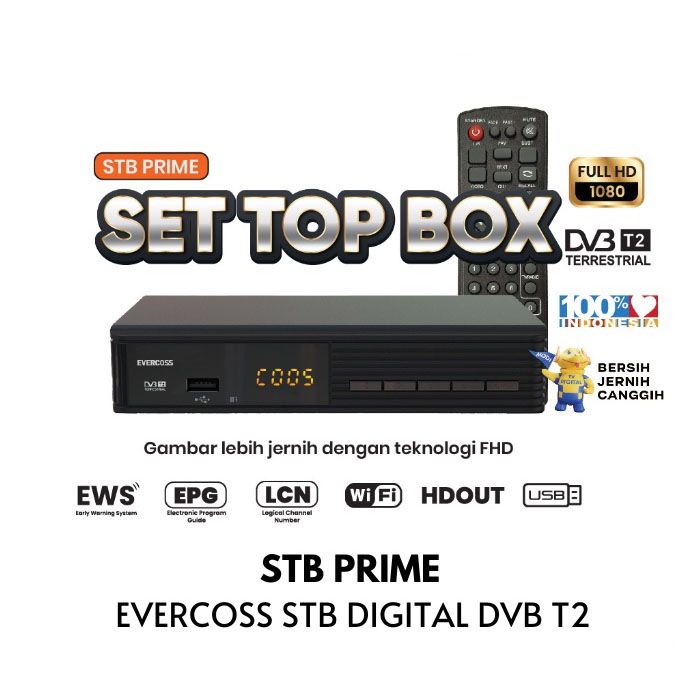 Set Top Box Digital Finito Plat Besi Anti Panas, Bisa Youtube Sudah Sertifikat KOMINFO Dan Sudah SNI, Gambar FULL HD BERGARANSI