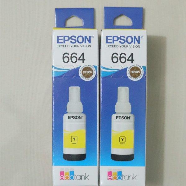 Epson 664 Black/ Kemasan Baru Untuk Printer Epson Tipe : L100, L110, L120, L200, L210, L220, L