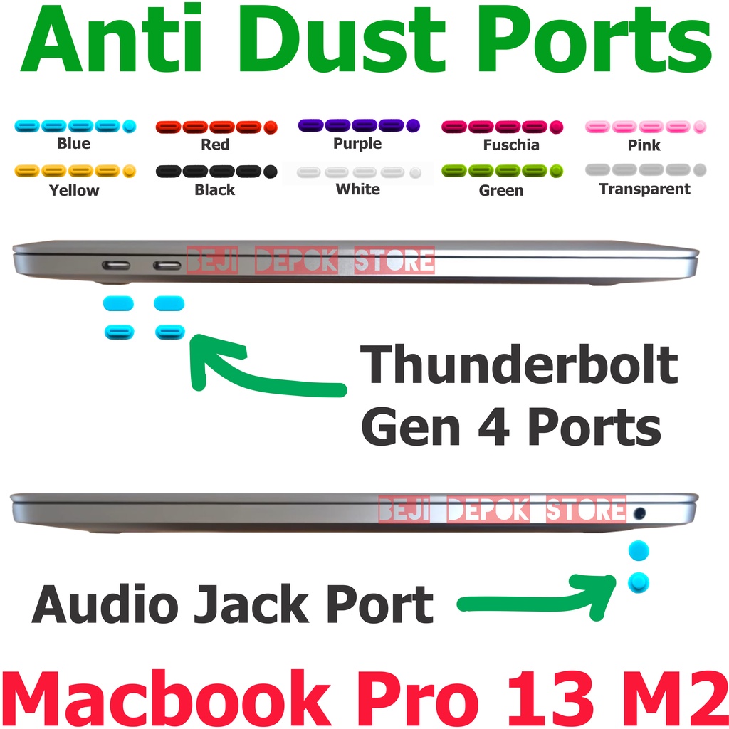 Anti Dust Plug Anti Dust Port Macbook Pro 13 M2 A2338 A2681