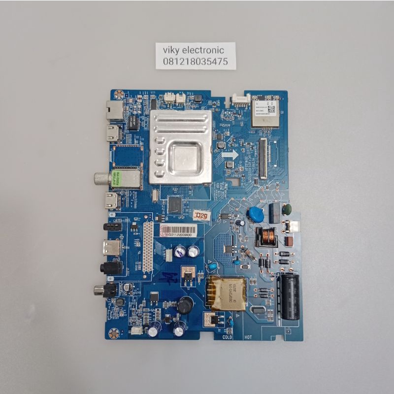 mainboard mb tv CHANGHONG L32H4 modul mobo mesin tv CHANGHONG L32H4