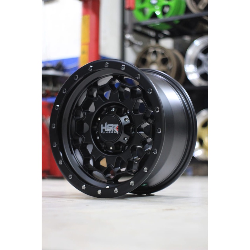 Velg R16 PCD 6x139,7 Untuk Pajero, Fortuner, hilux, Triton Dll - Velg Badas HSR R16x8 H6x139,7 ET10 