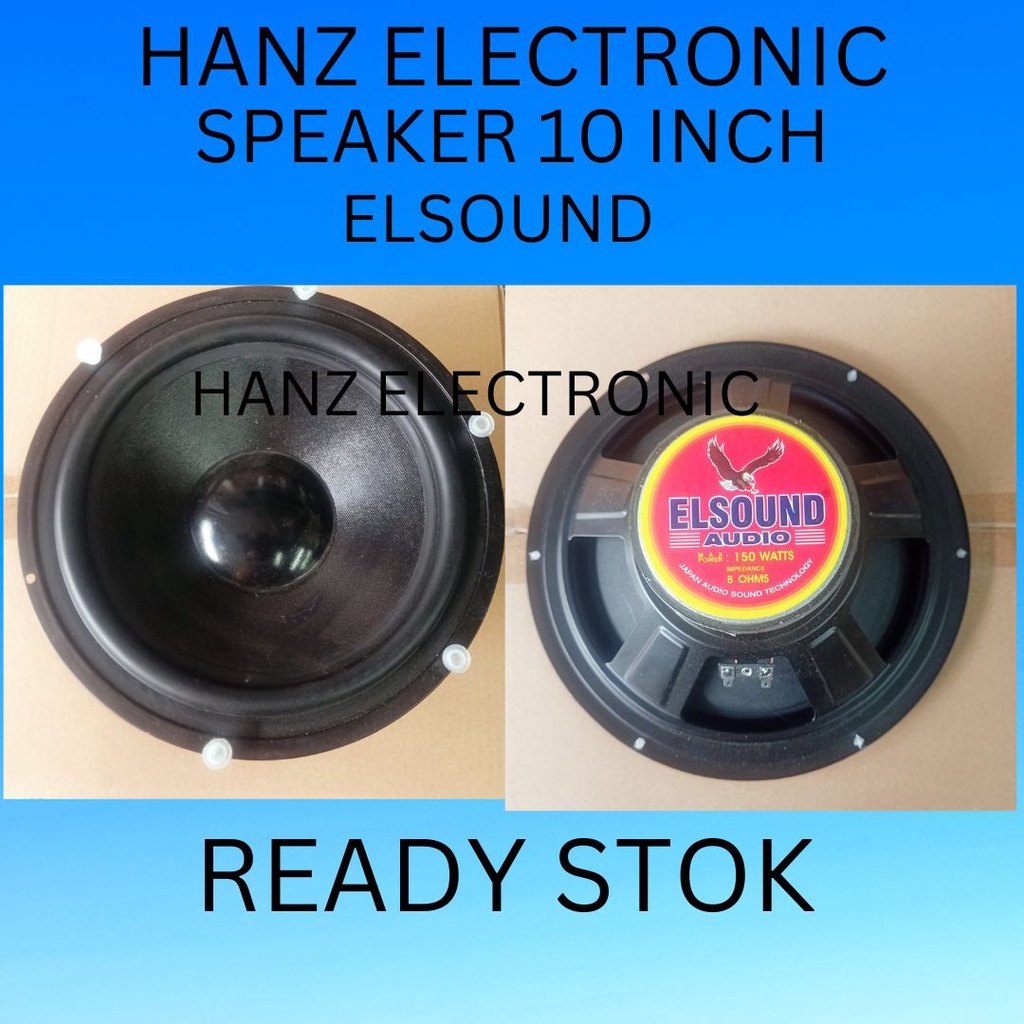 Speaker Elsound 10 inch Speaker 10inch