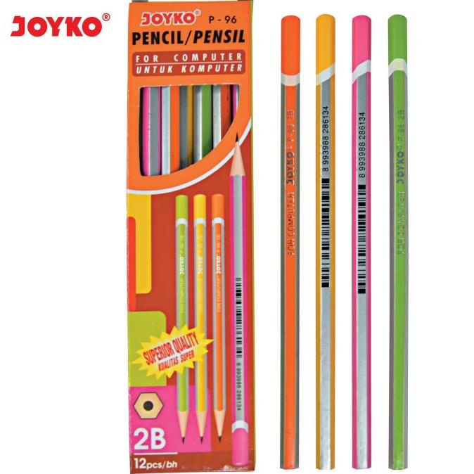 

Pencil / Pensil Joyko P-96 / 2B / 1 BOX 12 PCS