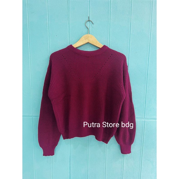 CESIE SWEATER RAJUT SIDO BOLONG PREMIUM