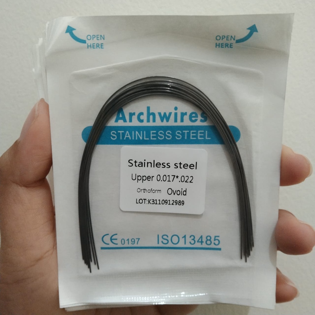 Wire Kawat Behel Stainless Steel SS Upper 0.017 x .022