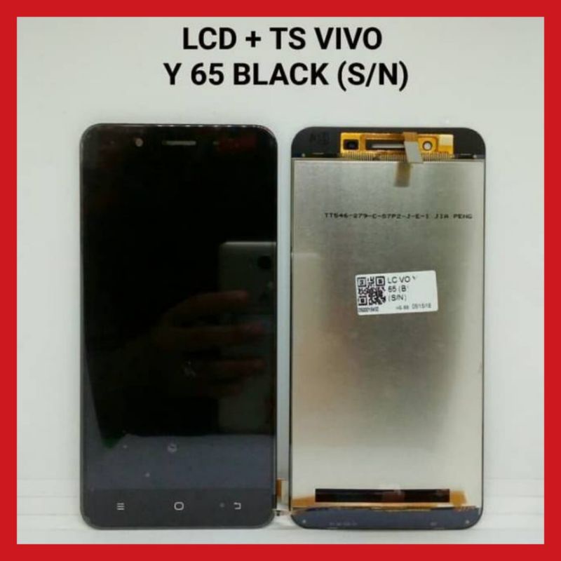 LCD TOUCHSCREEN VIVO V5 LITE / Y65 / Y66 / VIVO 1719 FULLSET ORIGINAL