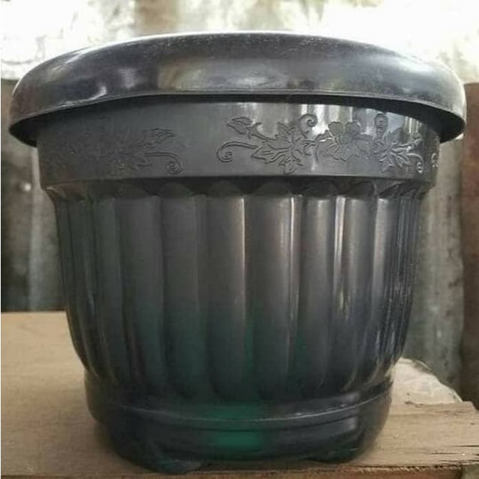POT NKH NIKITA 25 HITAM POT 25 POT HITAM POT NKH POT NIKITA POT BUNGA PLASTIK HITAM