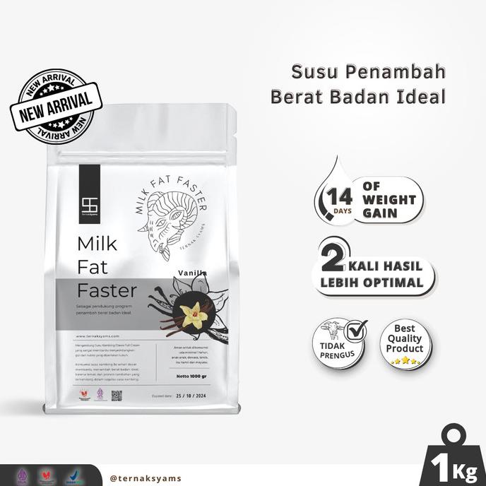 

[BISA COD] Premium Susu Penggemuk Penambah Kenaikan Berat Badan Ideal Rasa Vanila