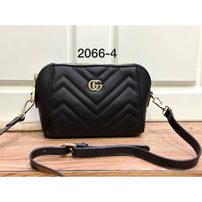 Selempang oval 2Resleting kode 2066  Import Premium ,Bahan Embos