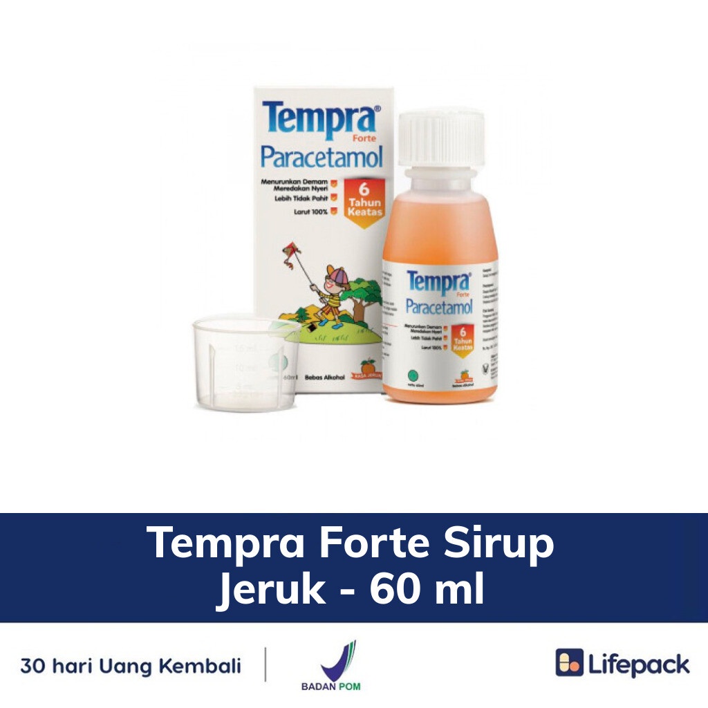 Jual Tempra Forte Sirup Jeruk Ml Lifepack Shopee Indonesia