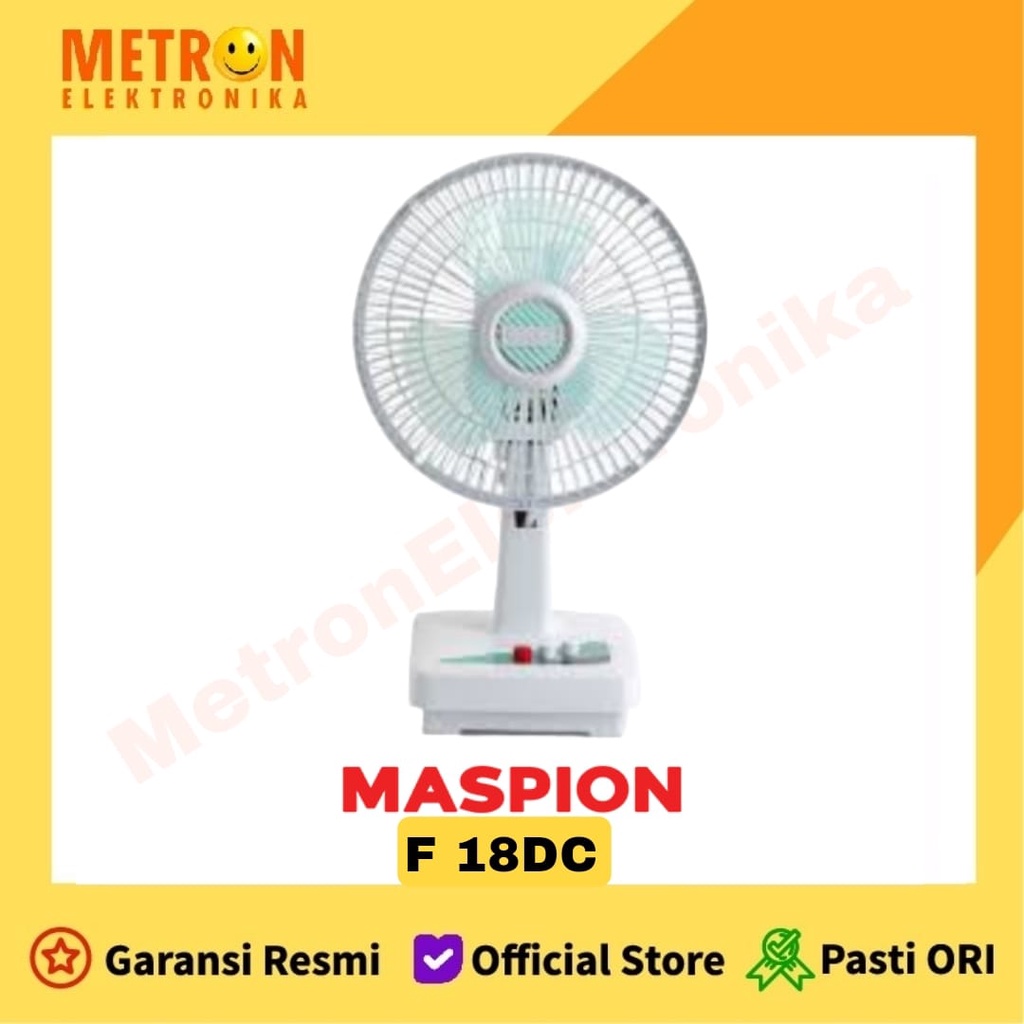 MASPION F - 18 DC - DESK FAN 7 IN KIPAS ANGIN MEJA