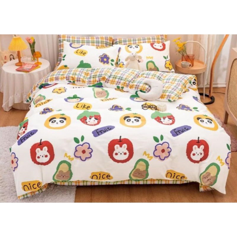 SPREI KATUN JEPANG 120X200 160X200 180X200 SPREI KATUN JEPANG IMPORT