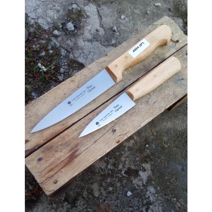 Chef / stabbing knife herder 4" gagang kayu made in solingen germany