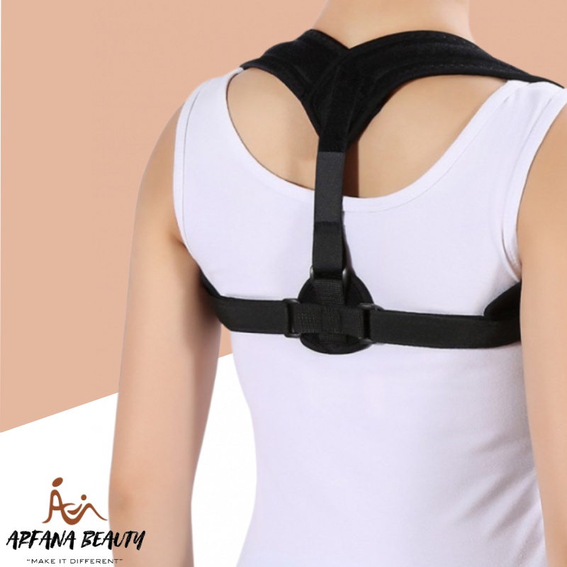 Korset Penegak Penyangga Pelurus Korektor Corrector Punggung Postur Badan Tubuh Tegak Penyangga Terapi Untuk Punggung Back Posture Corrector Harness Anti Bungkuk Bongkok Pria Wanita Original Ori Premium Import Terbaru
