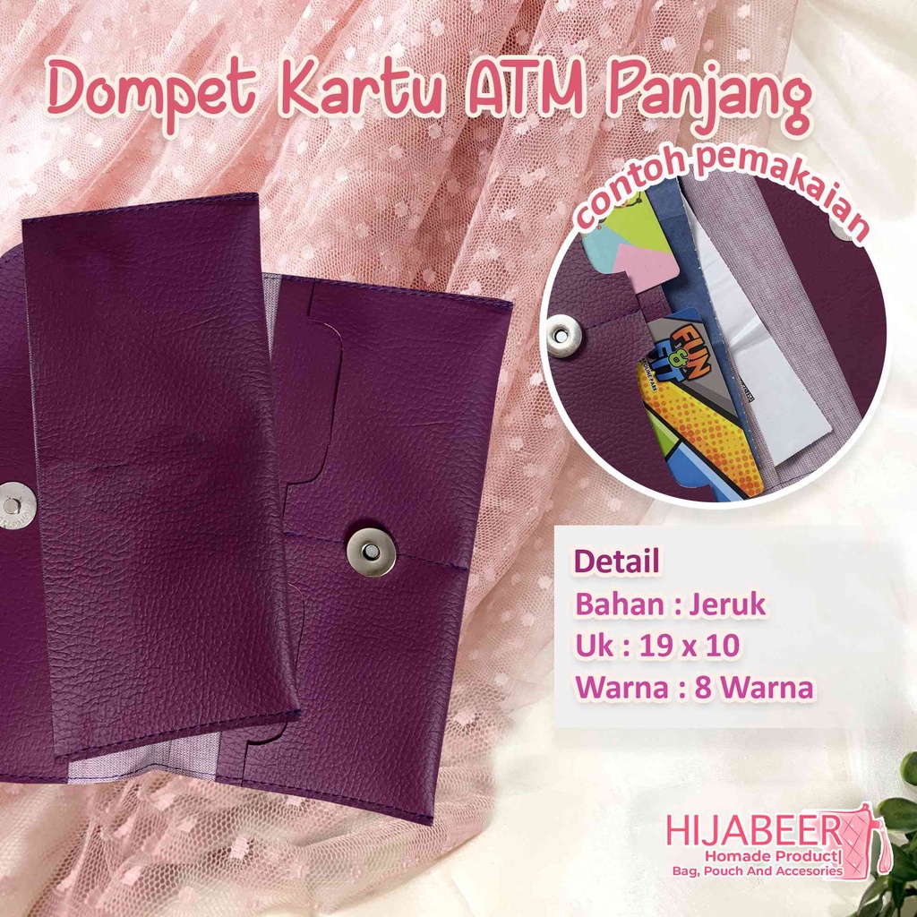 Dompet Lipat Panjang - Dompet Lipat Murah - Dompet Kartu Atm Panjang