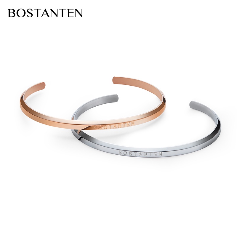 Bostanten Gelang Unisex Wanita Pria Gelang Titanium Gadis Anak Laki-laki Wanita Pria Gelang COD