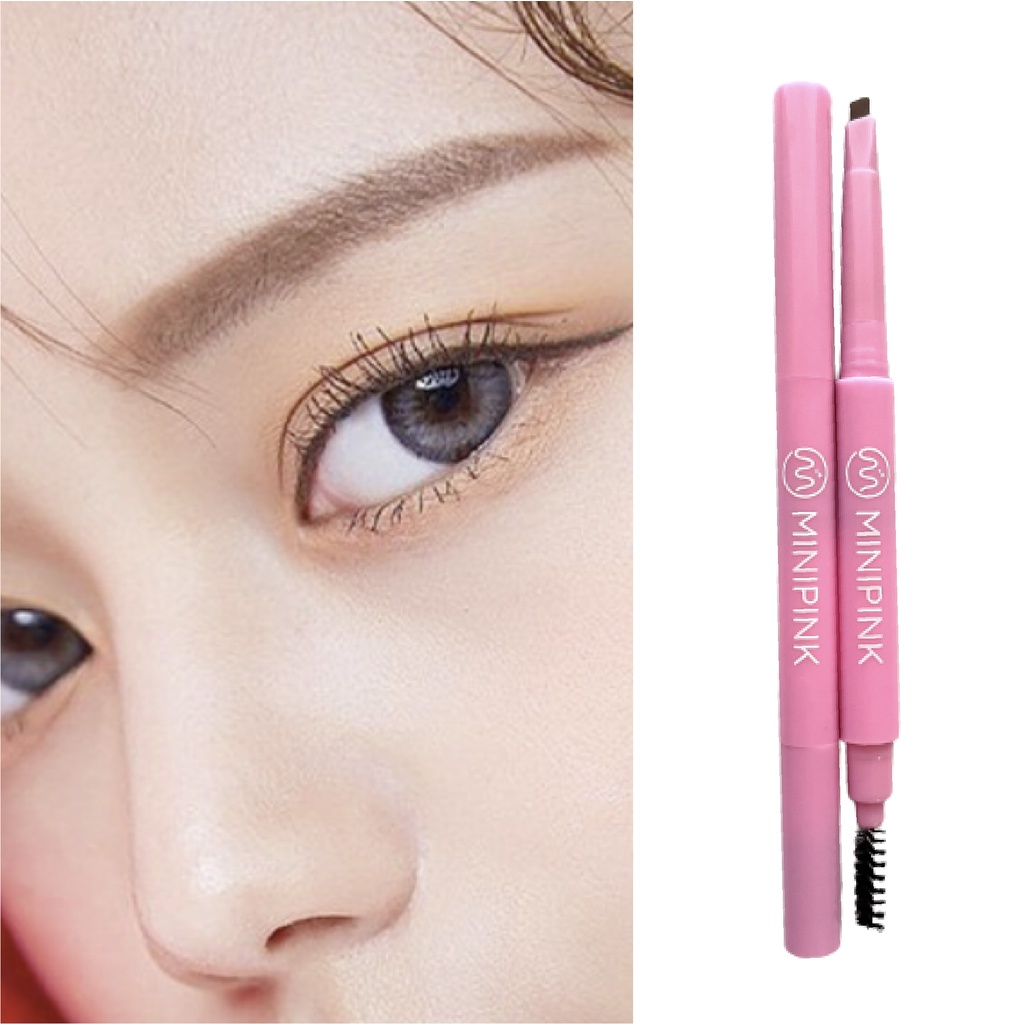 KACHI - MINIPINK Automatic Eyebrow Pencil Tahan Air Pigmen Pensil Alis MP008