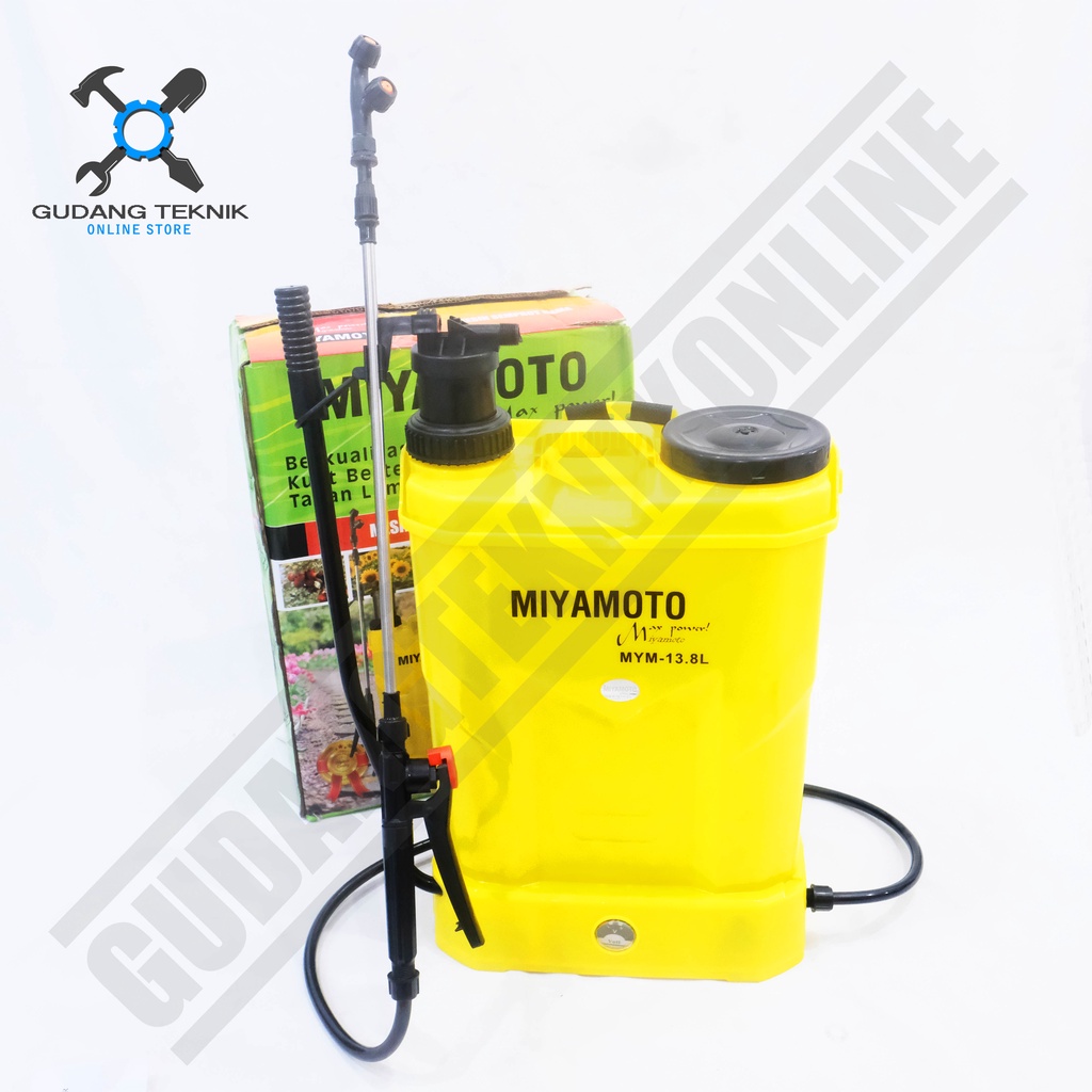 Sprayer Hama Elektrik PATRIOT XENON MIYAMOTO 13L / Alat Semprot Hama Elektrik Sprayer Obat Hama Electric ORANGE PINK