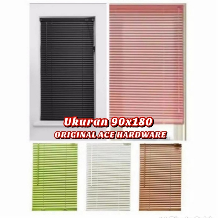 KRIS VENETIAN BLIND / TIRAI GULUNG PVC 90180 - ORI ACE HARDWARE
