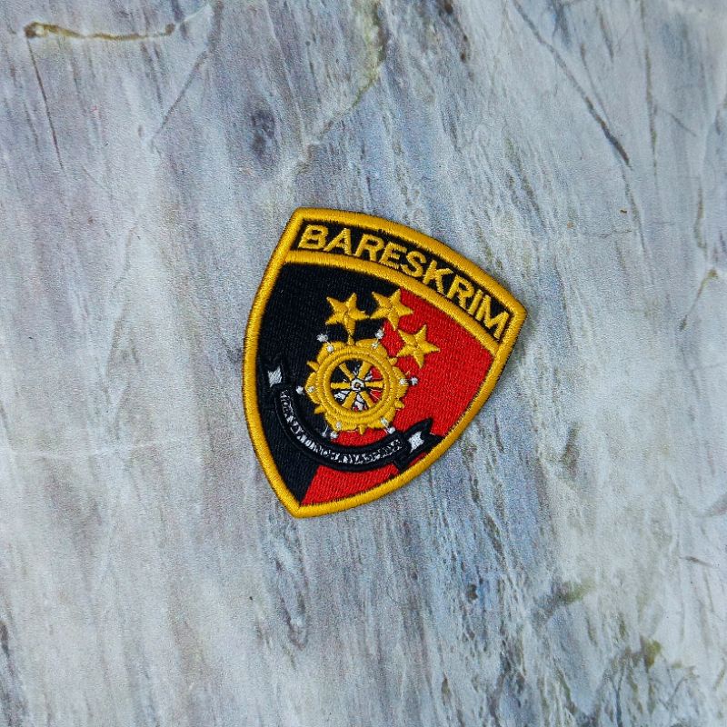 Atribut Polri PDL Bet Lengan BARESKRIM