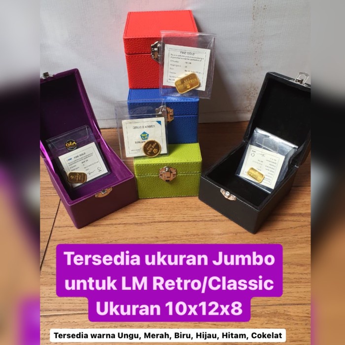 

TERMURAH Box LM Kotak Penyimanan Logam Mulia Emas Antam Ubs Retro Kartu Nama Code 5684