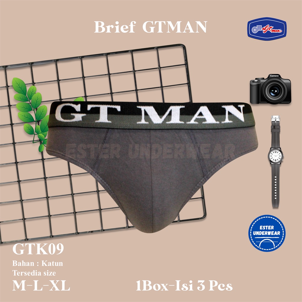 CD PRIA NEW GTMAN GTK-09 ISI 3 PCS