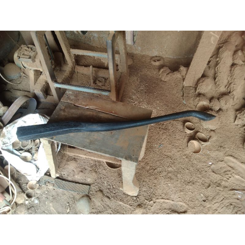 RB gagang cangkul Doran cangkul kayu ruyung hitam