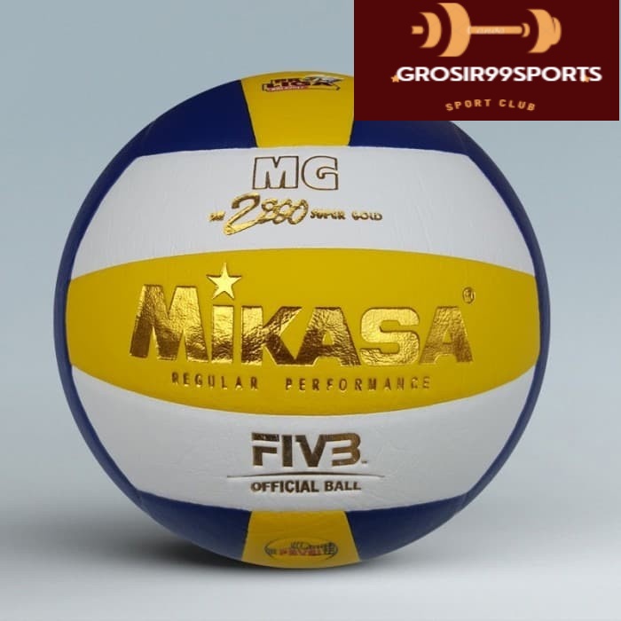 BOLA VOLLY MIKASA MV 2200 SP GOLD ORI