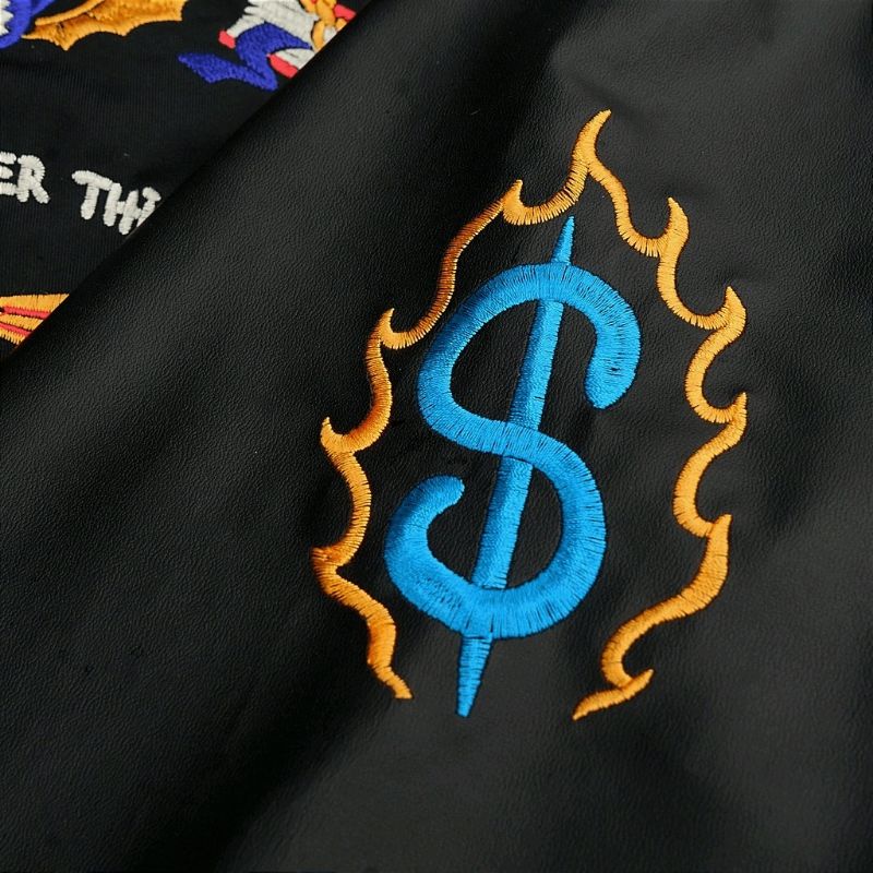 sale Miscast Varsity Jaket Vintage Hecate Hitam