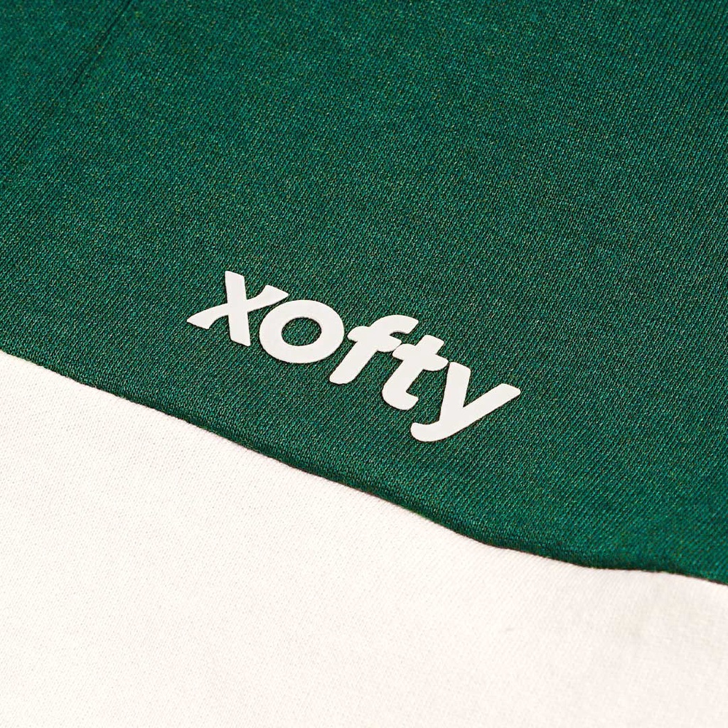 Xofty Salvia Canoli Sweater Crewneck Emerald