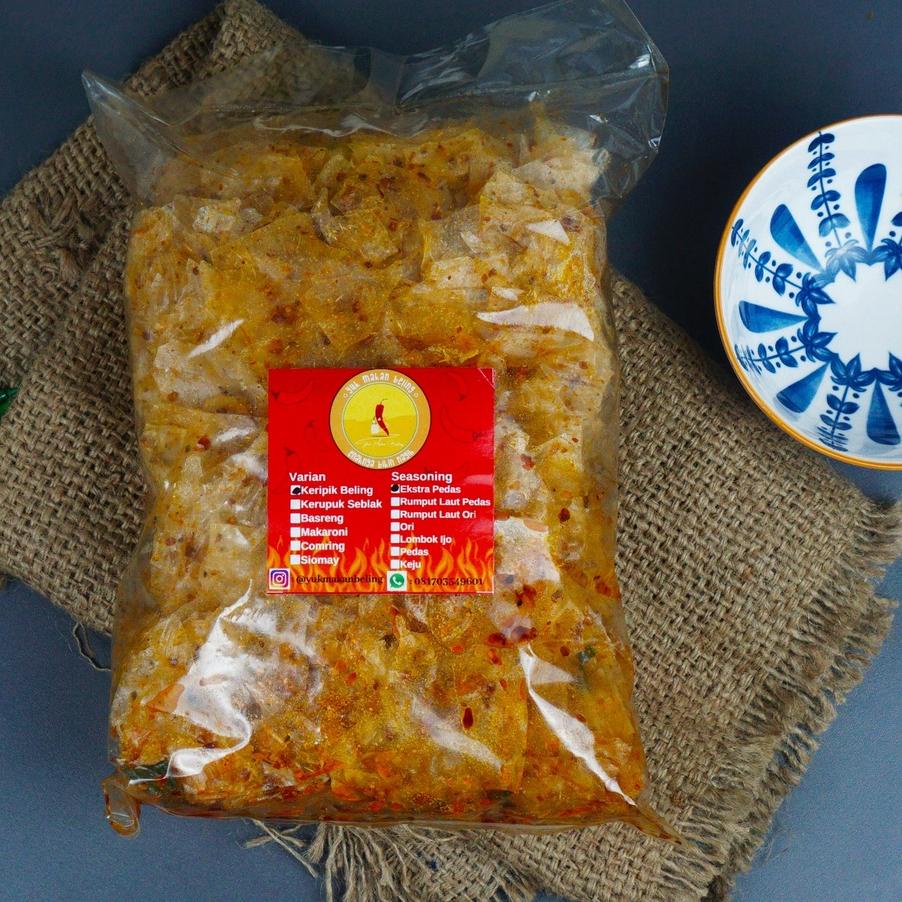 

㊖ KERIPIK KACA DAUN JERUK 1/2kg (500gram) ✘