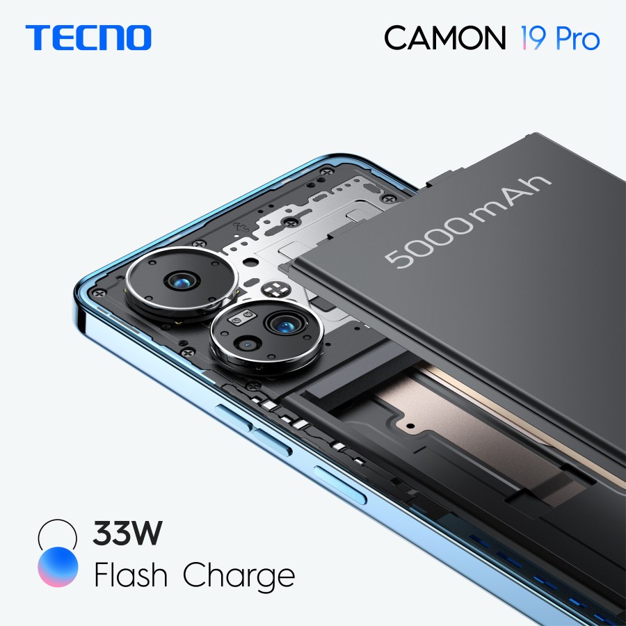 TECNO CAMON 20 pro 8/256GB & 19 Pro 8+5GB* +128GB [Night Camera 64MP+50MP With OIS+EIS]-3