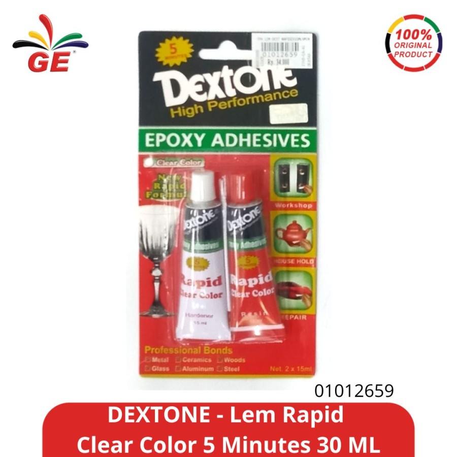 

DEXTONE - Lem Rapid Clear Color 5 Minutes 30 ML 01012659
