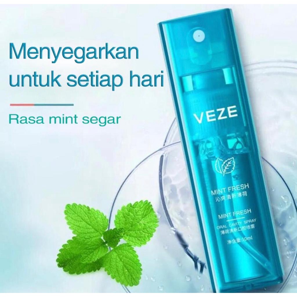 LM-FZ91987 VEZE Cool oral cleansing Care freshener mouth wash spray fresh breath oral refshing spray mouth spray 10ml