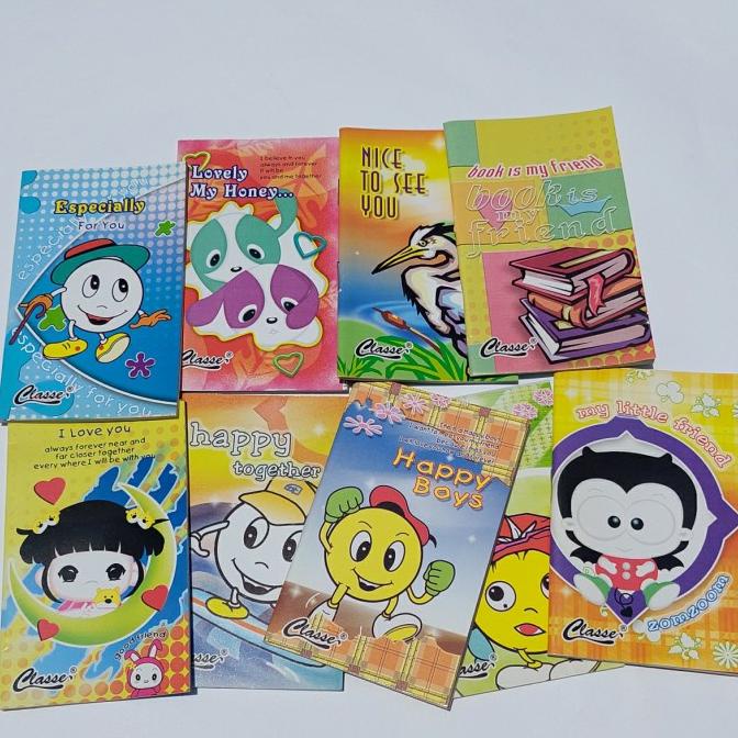 

Notes Kecil isi 100buku/pak Buku Notes Kecil/Buku Saku Catatan/memo