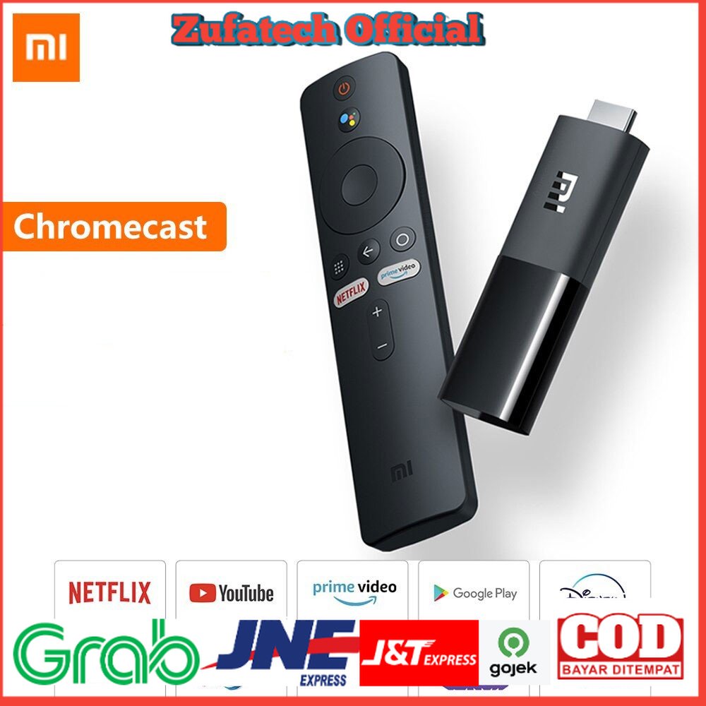 Xiaomi Mi Smart TV Stick Android 9.0 Set Top Box Full HD Chromecast Netflix + Remote - MDZ-24-AA