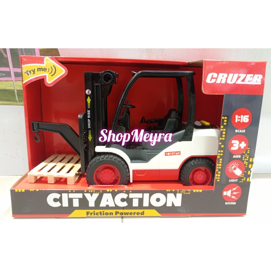 Cruzer City Action 1:16 Forklift Truck
