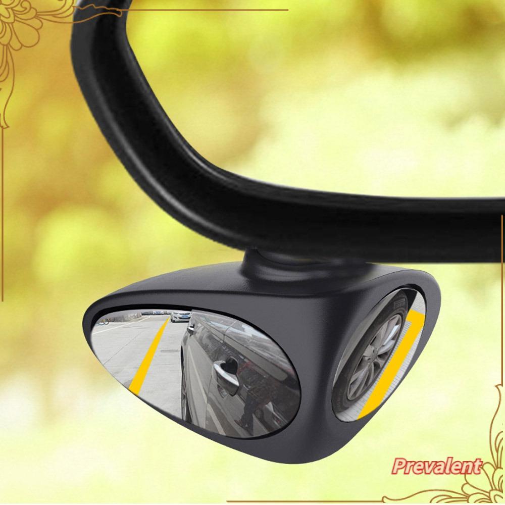 Preva 1buah Blind Spot Convex Mirror Adjustable Parkir Spion Belakang Yang Dapat Diputar Cermin Samping Mobil