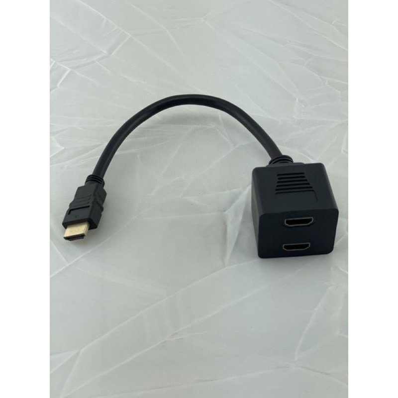 KABEL HDMI SPLITTER 2port 1input 2output tanpa power spliter hdmi