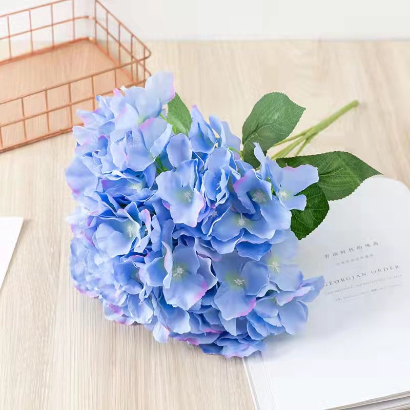 HAPPY TIME BUNGA PLASTIK HYDRANGEA XHQ527 BUNGA HIAS PLASTIC ARTIFICIAL BUNGA ARTIFISIAL MURAH