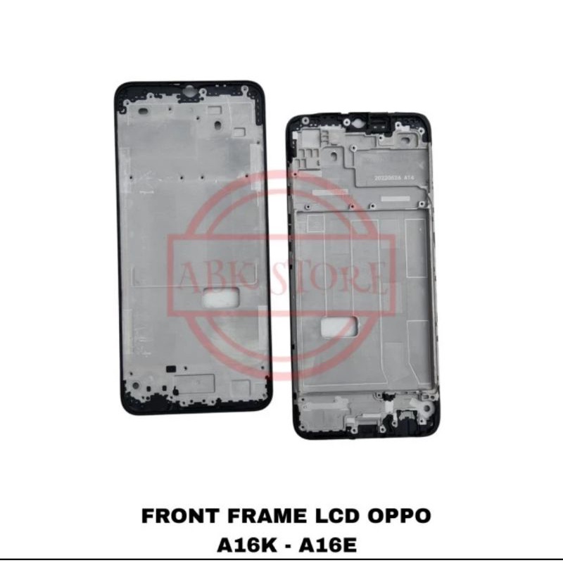 FRAME TULANG LCD OPPO A16K - A16E TATAKAN DUDUKAN LCD ORIGINAL