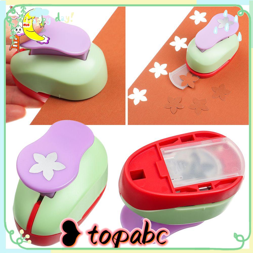 Top Color Random Hole Punch Lucu Scrapbooking Aksesoris Album Foto Perangkat Embos